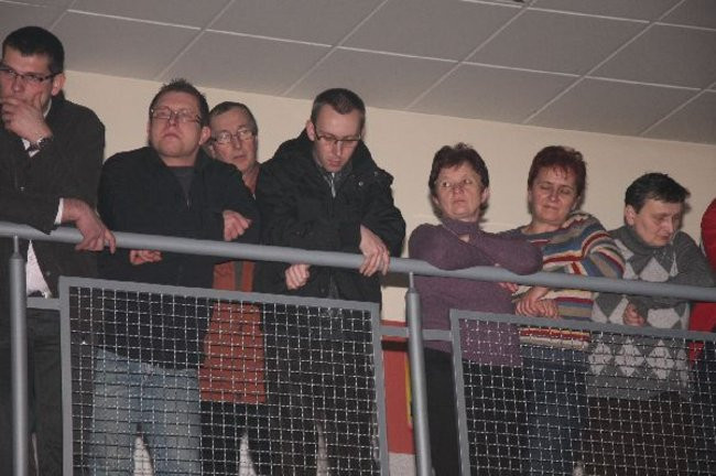 Kolejarz Rawicz zaprezentował się w gimnazjum (zdjęcia)