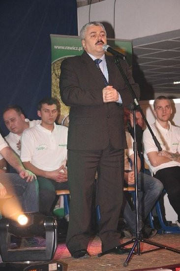 Kolejarz Rawicz zaprezentował się w gimnazjum (zdjęcia)