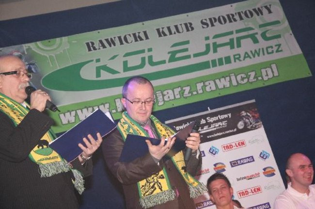 Kolejarz Rawicz zaprezentował się w gimnazjum (zdjęcia)