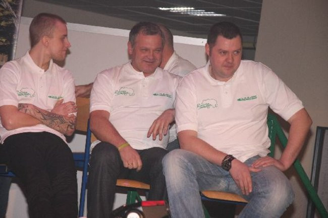 Kolejarz Rawicz zaprezentował się w gimnazjum (zdjęcia)