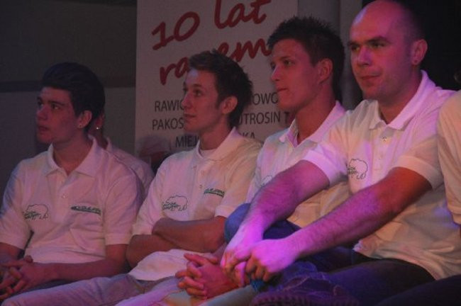 Kolejarz Rawicz zaprezentował się w gimnazjum (zdjęcia)