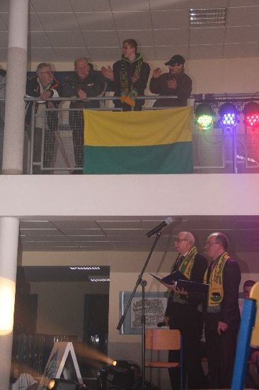 Kolejarz Rawicz zaprezentował się w gimnazjum (zdjęcia)