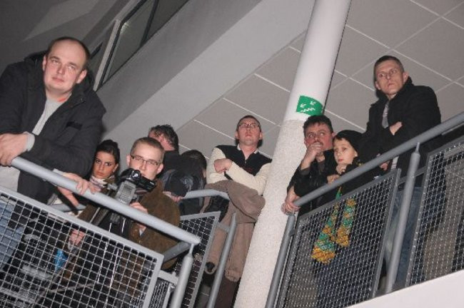 Kolejarz Rawicz zaprezentował się w gimnazjum (zdjęcia)