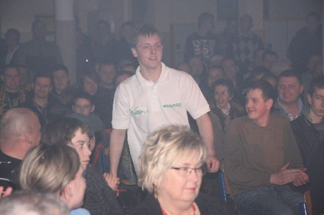 Kolejarz Rawicz zaprezentował się w gimnazjum (zdjęcia)