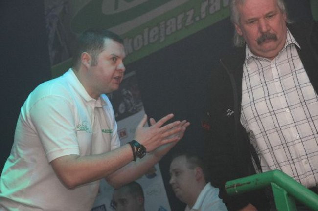 Kolejarz Rawicz zaprezentował się w gimnazjum (zdjęcia)