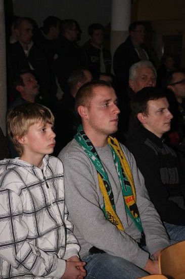 Kolejarz Rawicz zaprezentował się w gimnazjum (zdjęcia)