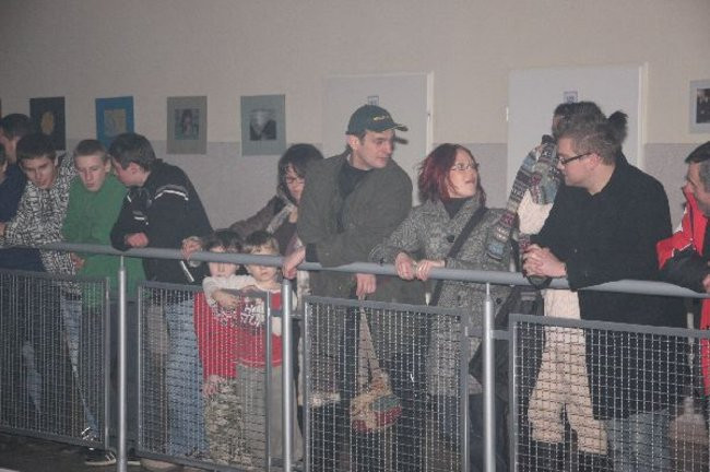 Kolejarz Rawicz zaprezentował się w gimnazjum (zdjęcia)