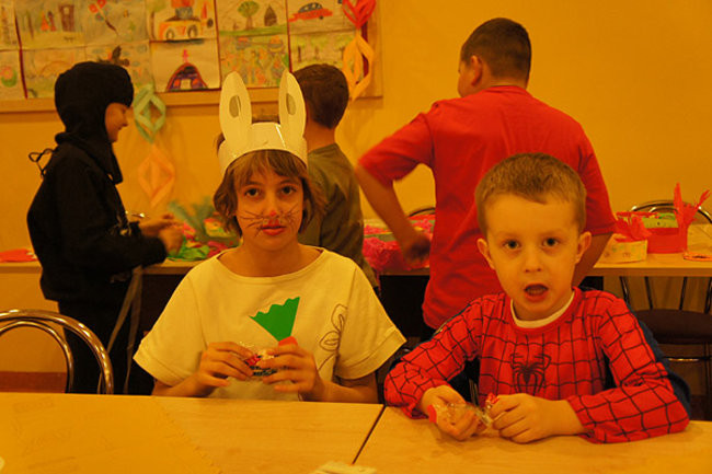 Dzieci się doskonale bawiły (zdjęcia)