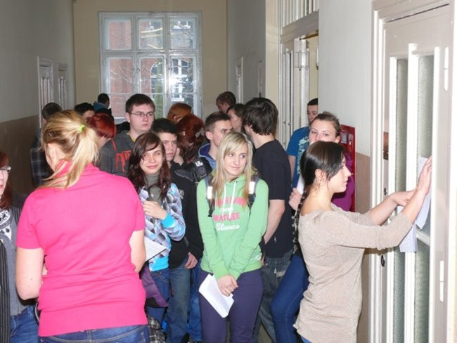 Polała się krew w IV LO (zdjęcia)