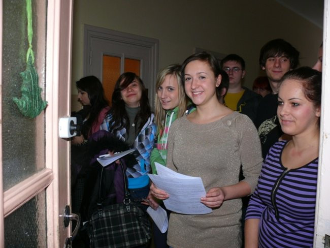 Polała się krew w IV LO (zdjęcia)