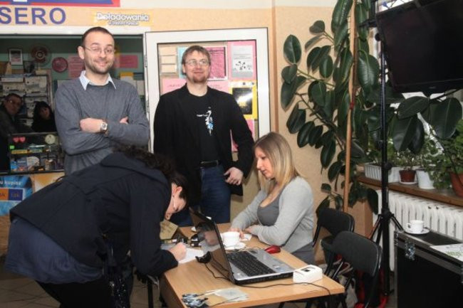 Pierwsze tragi pracy w PWSZ (zdjęcia)