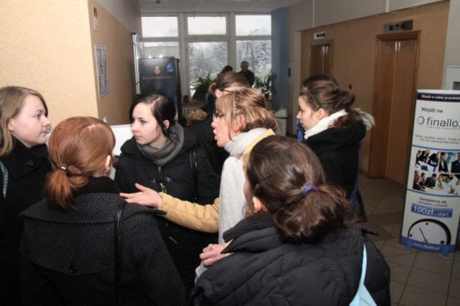 Pierwsze tragi pracy w PWSZ (zdjęcia)