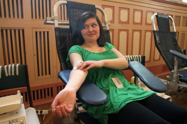 Tłumy oddawały krew (zdjęcia)