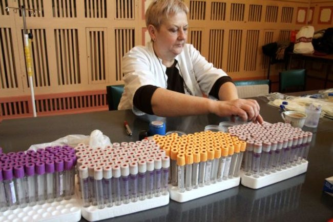 Tłumy oddawały krew (zdjęcia)