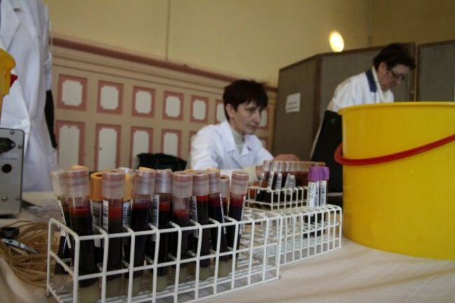 Tłumy oddawały krew (zdjęcia)