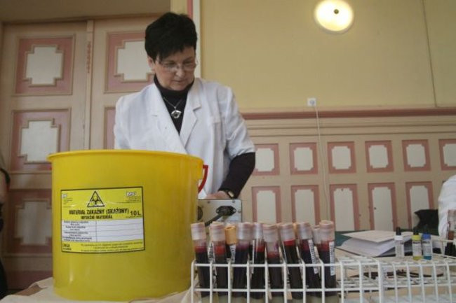 Tłumy oddawały krew (zdjęcia)