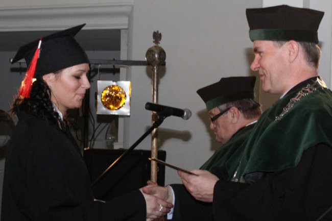 Uroczystość absolutoryjna (zdjęcia)