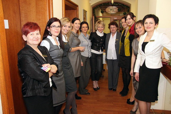 Dzień Kobiet w banku (zdjęcia)