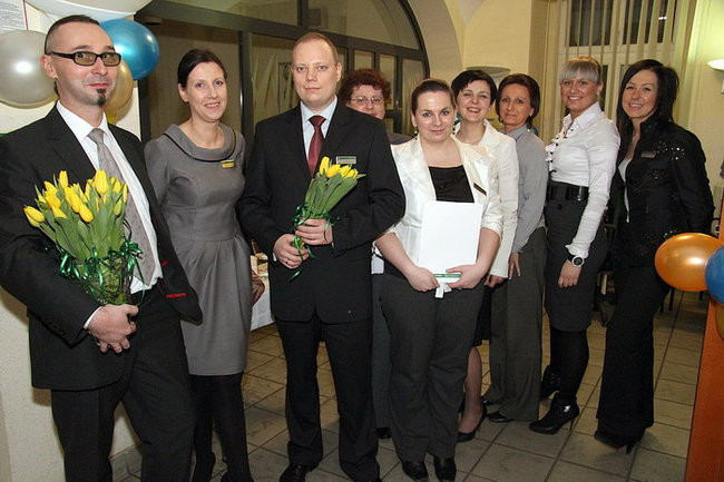 Dzień Kobiet w banku (zdjęcia)