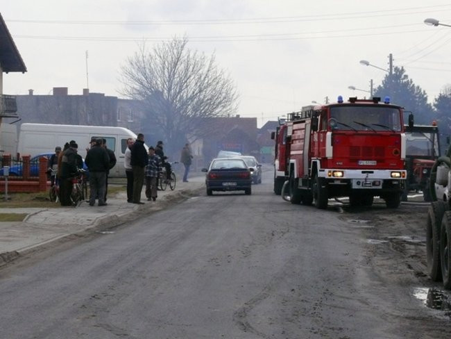 Pożar chlewni w Święciechowie