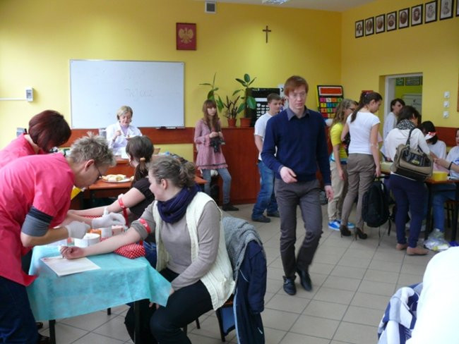 Dzień Dawcy Szpiku w II LO (zdjęcia)