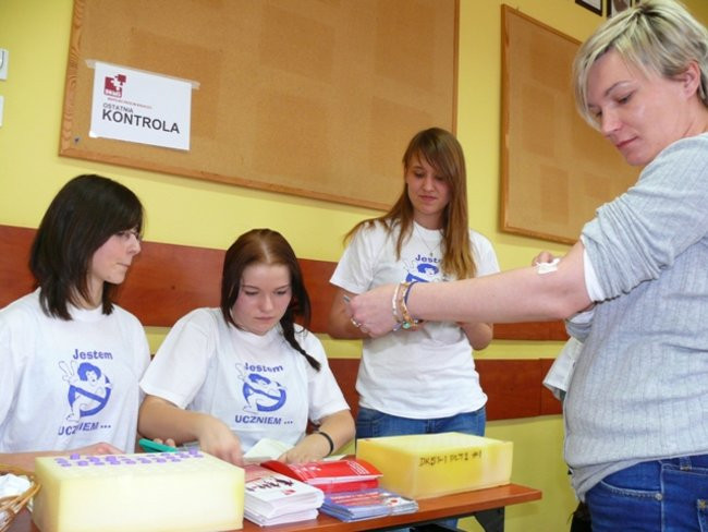 Dzień Dawcy Szpiku w II LO (zdjęcia)