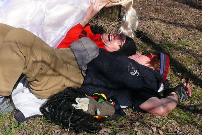 Marzanna uratowana w Boszkowie (zdjęcia)