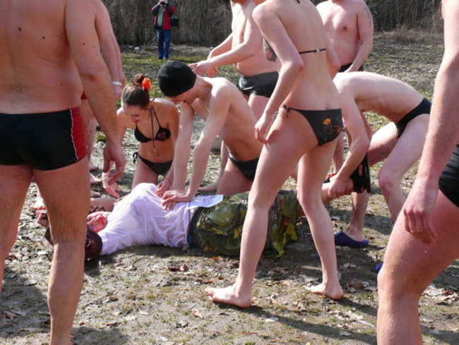 Marzanna uratowana w Boszkowie (zdjęcia)