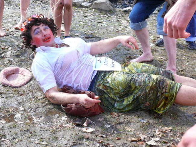 Marzanna uratowana w Boszkowie (zdjęcia)