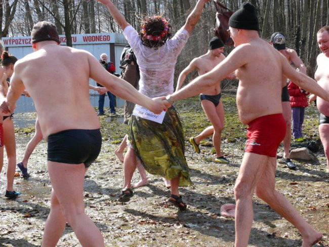 Marzanna uratowana w Boszkowie (zdjęcia)