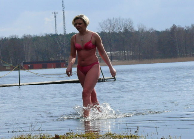 Marzanna uratowana w Boszkowie (zdjęcia)