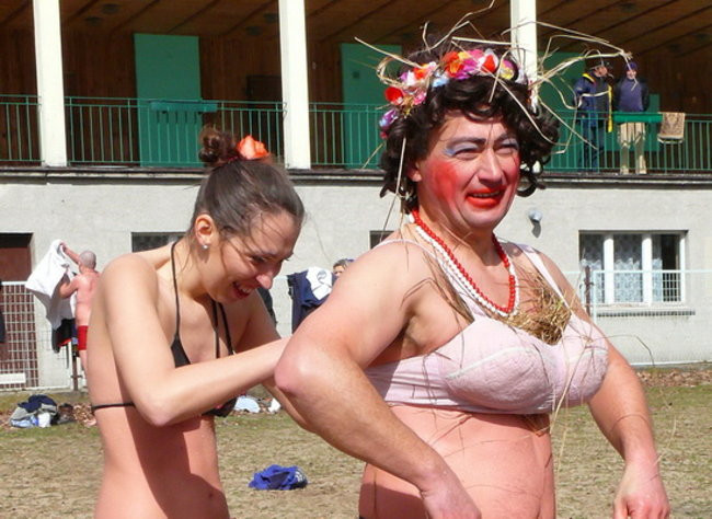 Marzanna uratowana w Boszkowie (zdjęcia)