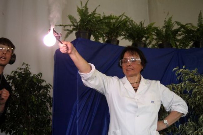 Uczniowie na katedrze (zdjęcia)