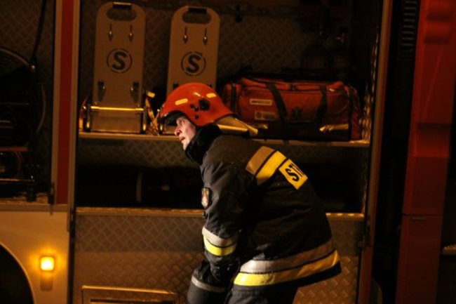 Pożar pawilonu handlowego w Lesznie. Nawet milion złotych strat (zdjęcia)