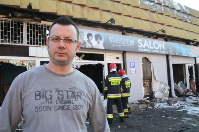 Po pawilonie zostały zgliszcza (zdjęcia)