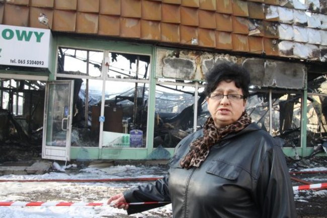 Po pawilonie zostały zgliszcza (zdjęcia)