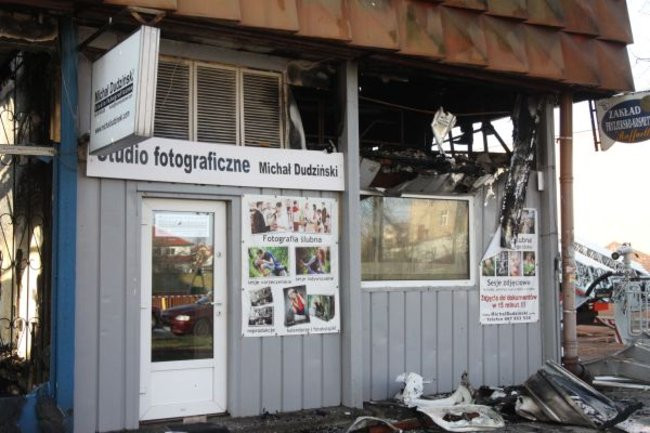 Po pawilonie zostały zgliszcza (zdjęcia)