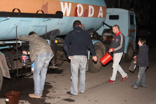 Zabrakło wody w Lesznie (zdjęcia)