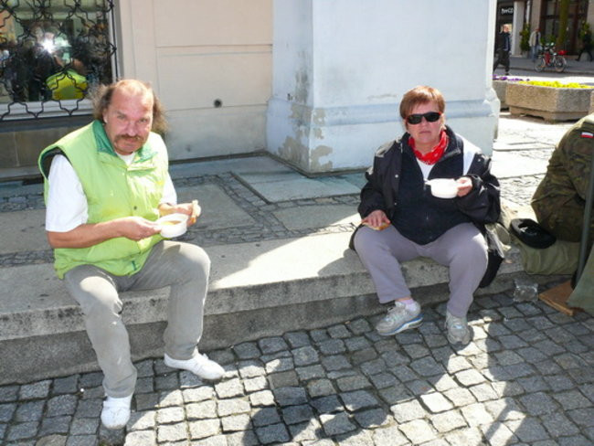 Ostatnia zbiórka na rynku (zdjęcia)