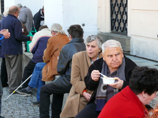 Ostatnia zbiórka na rynku (zdjęcia)