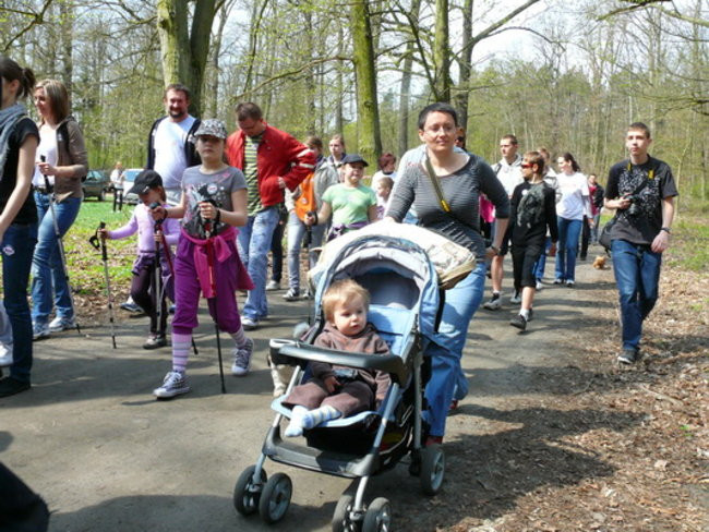 Biegając i maszerując popierali przeszczepy (zdjęcia)