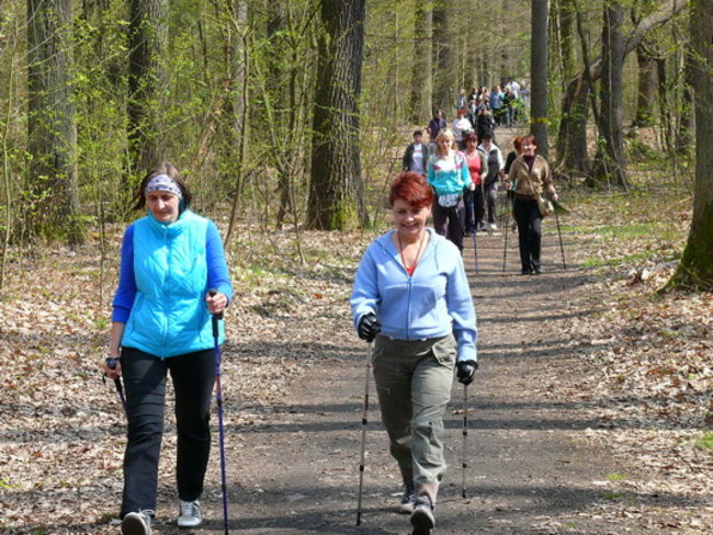 Biegając i maszerując popierali przeszczepy (zdjęcia)
