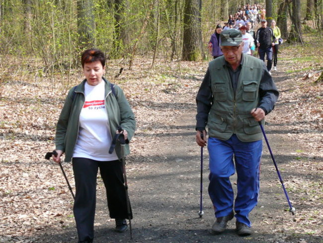 Biegając i maszerując popierali przeszczepy (zdjęcia)
