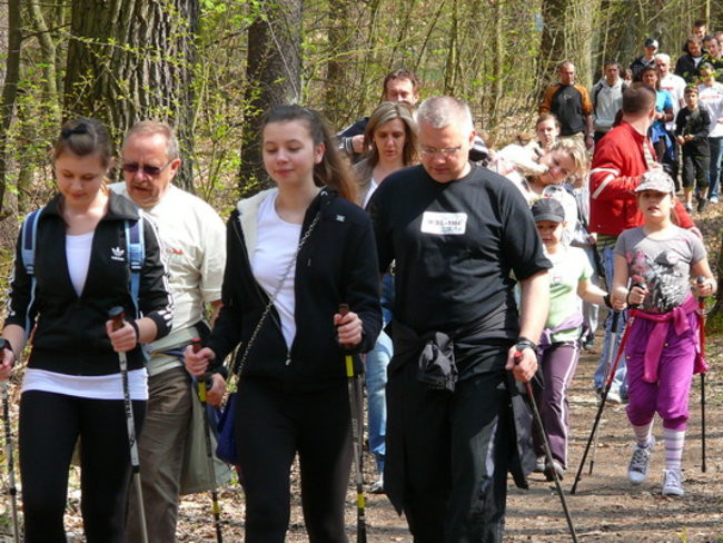 Biegając i maszerując popierali przeszczepy (zdjęcia)