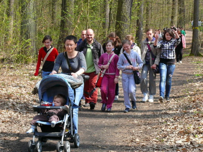 Biegając i maszerując popierali przeszczepy (zdjęcia)