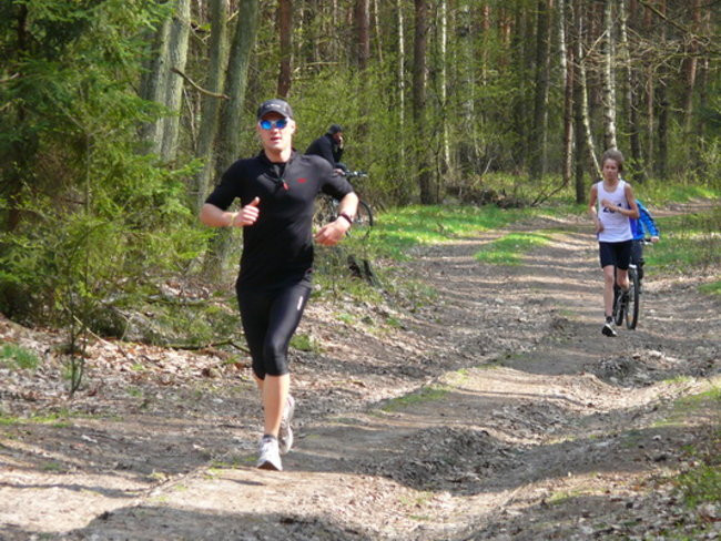 Biegając i maszerując popierali przeszczepy (zdjęcia)