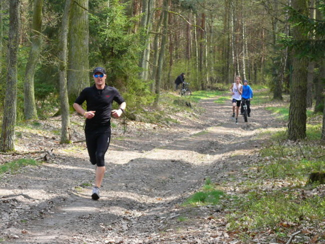 Biegając i maszerując popierali przeszczepy (zdjęcia)