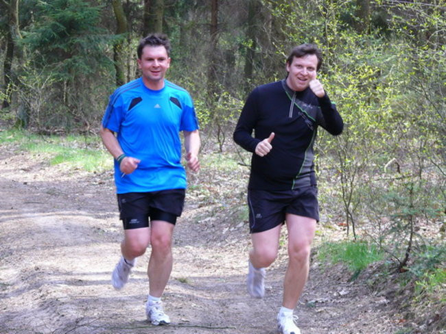 Biegając i maszerując popierali przeszczepy (zdjęcia)