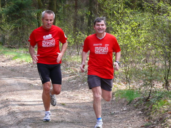 Biegając i maszerując popierali przeszczepy (zdjęcia)
