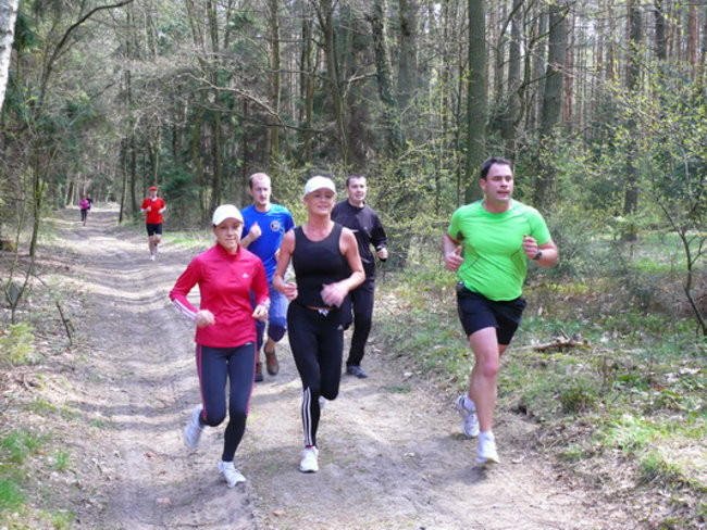 Biegając i maszerując popierali przeszczepy (zdjęcia)